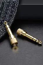 変換プラグ 3.5mm 6.35mm エレキギター イヤホン マイク ピアノ サウンドカード 対応 「UGREEN」
