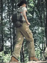 アウトドア速乾パンツ【エラスティック・登山用・カジュアルスタイル・女性用】（セットアップ対応）