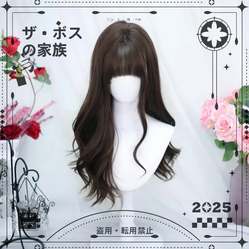 ロングヘア前髪ありで若々しさを保つには？ロリータ風ウィッグが解決するリアルな悩み