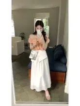 シフォンブラウス レディース オフショルダー フェミニン リゾート 夏
