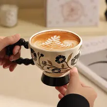 高級感のある陶器製ハイボールグラス【家庭用・コーヒー・マグカップ】