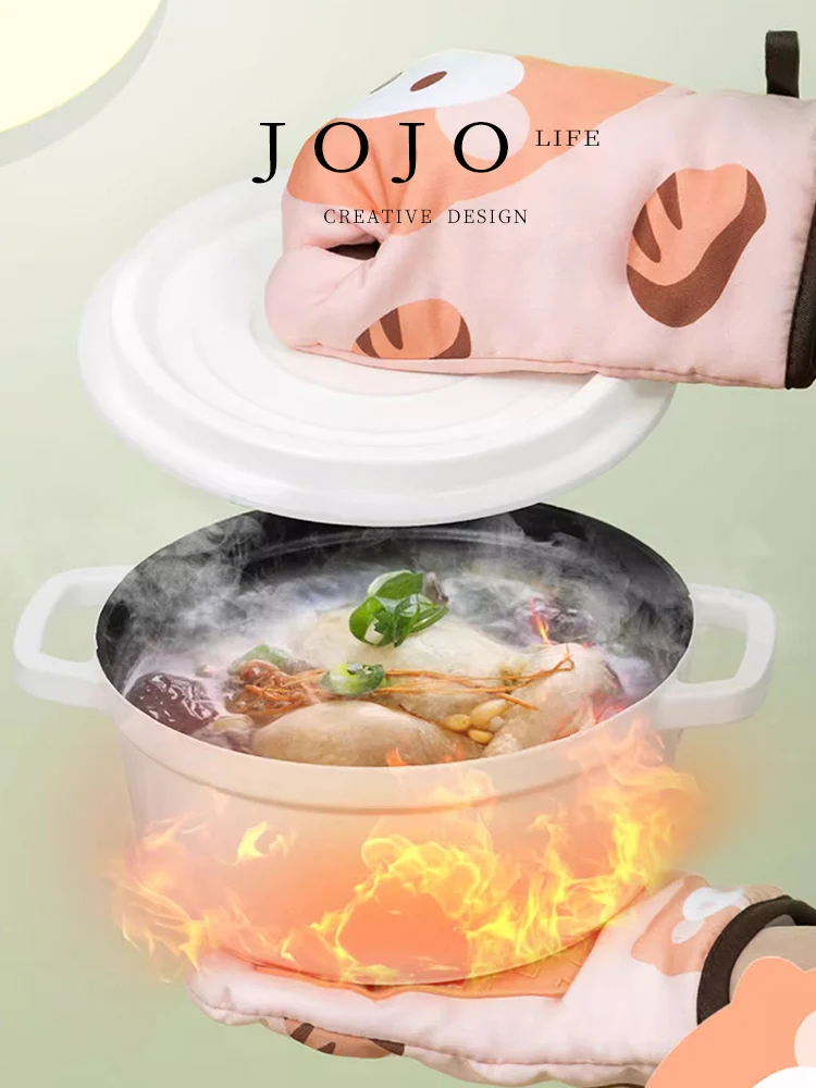 JOJO'S L.P.D. キッチンオーブングローブの防熱性能と耐久性を実証する