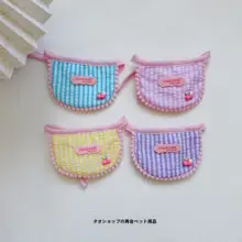 かわいいパンダデザインのペットエプロン【犬猫兼用・首飾り】