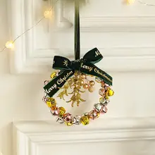 アイアン製クリスマスベルの壁掛け装飾【クリスマスツリー用・華やかな飾り付け】