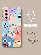 Huawei nova 12活力版対応 ケース【フルカバー・カートゥーンデザイン・液体シリコン製】