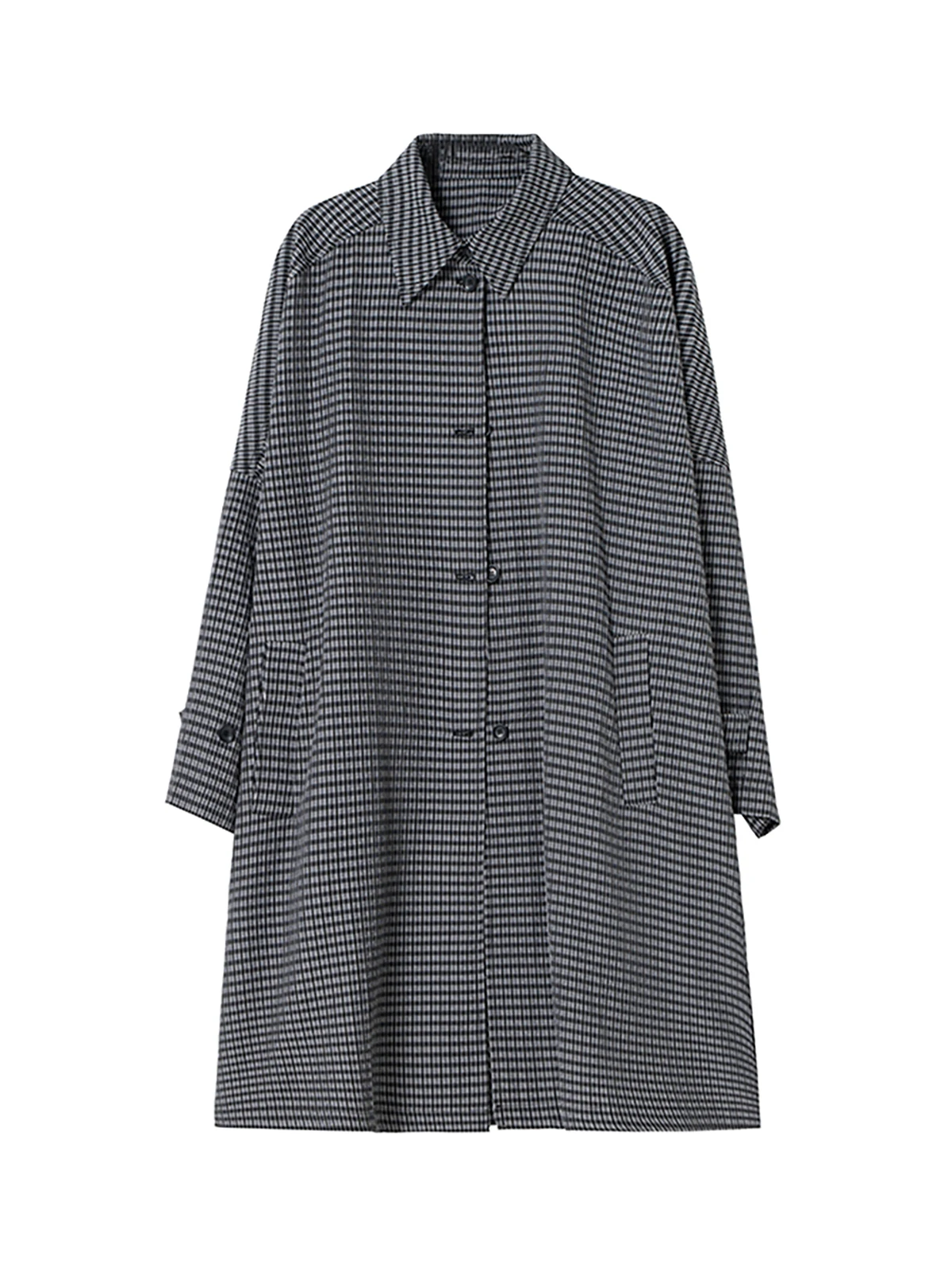 大人可愛い服 50代コーデ | チェックコートの選び方と自然な可愛さの実現法