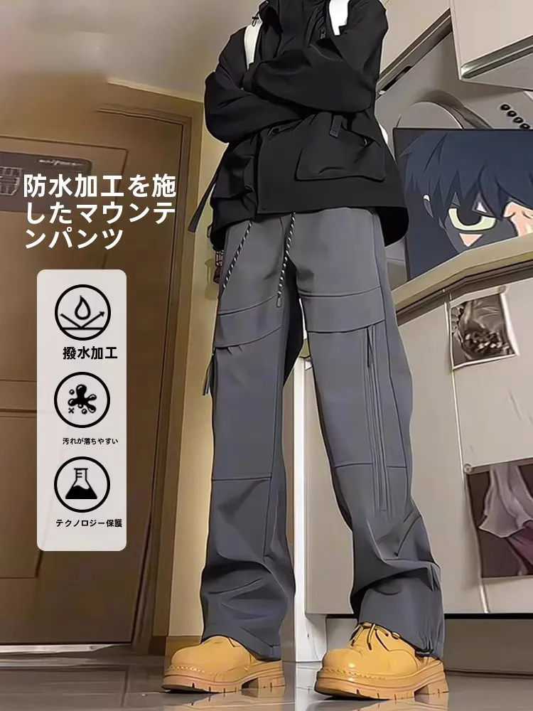 春季用防水機能付きメンズ登山パンツ：かっこいいファッションの実用性とシーン別活用法
