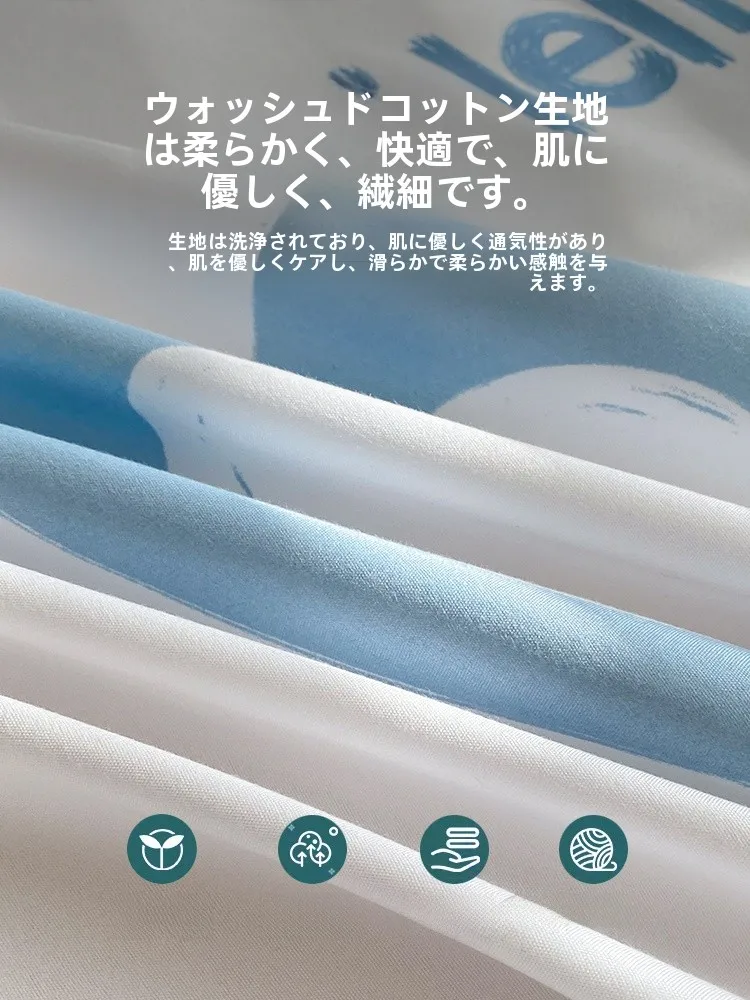 夏のベッドカバーにどんな可愛さが効く？カートゥーンデザインのシーツが夏を彩る理由