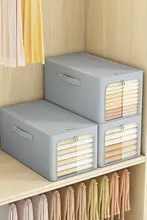 折りたたみ式衣類収納ボックス【布製・整理整頓・衣類用】
