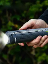 アウトドア用伸縮式キャンプライト【折りたたみ式・LED・ポータブル・充電式・テント用】