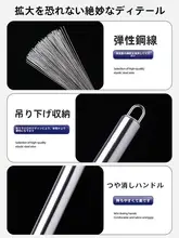 ステンレス 鍋を傷めない長柄キッチンブラシ