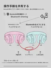 Bluetooth対応 ワイヤレス子供用ヘッドフォン【ノイズキャンセリング・録音機能付き・有線マイク・オンライン学習用】