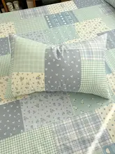 ブルーベルデザインのシンプルなベッドシーツ【純綿・四季用・厚手・シングル対応】（セットアップ対応）