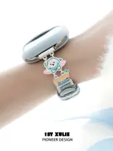 Apple Watch用 バンド ユニセックス 天使 猫 犬 モチーフ 甘辛MIX ブレスレット風 「1STXULIE」
