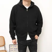 春秋用 メンズ 大きいサイズ フード付きカーディガン【カジュアルスタイル・ゆったりデザイン】