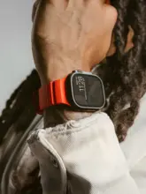 Apple Watch Ultra2用 フルオロゴム製スポーツ防水バンド【iWatch 10対応・49mm・男女兼用】