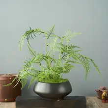 新中式・日本風の侘寂デザインのフェイクグリーン・茶卓用飾り花