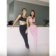 秋用 スポーツカジュアルフィット ネイビー ヨガパンツ【極上の柔らかさ・360°腰部サポート・スリムデザイン】（セットアップ対応）