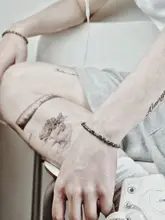 Sonnetcraft Op.26 天然石使用 ヴィンテージ風 小型ブレスレット