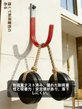 強力固定の壁掛けフック【金属製・重い物用・水管対応】
