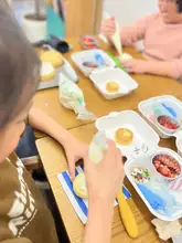 エコフレンドリーな手作りケーキボックス【2段・紙パルプ製・スイーツ用・弁当箱】