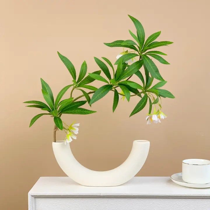 フェイクプランツ 水石榕花 リビング 装飾品 フェイクフラワー ナチュラル感