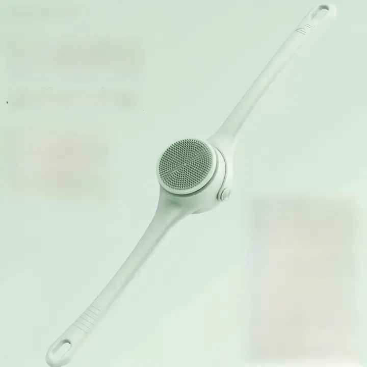 電動ボディブラシ【自動洗浄・ダブルハンドル・マッサージ機能】