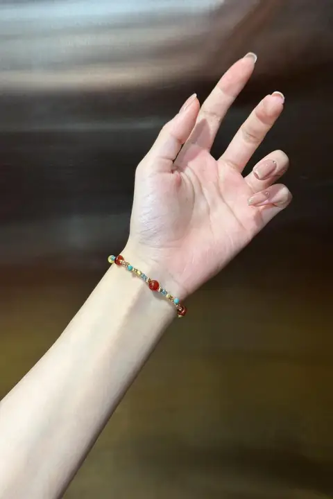オリジナルデザイン 絹の道シリーズ 敦煌風中華スタイル ブレスレット
