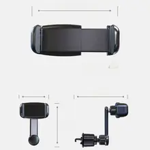 車載スマホホルダー【CDスロット取り付け・多機能・エアコン吹出口対応】