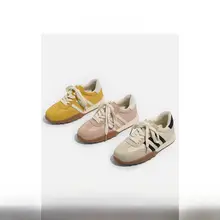 通気性抜群！女性用コットンリネン アグランデザインスニーカー【秋冬用・スポーツ＆カジュアル】