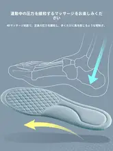 吸汗防臭の薄型インソール【滑り止め・長時間使用に最適・男女兼用】