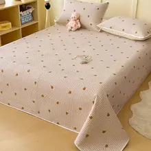 老粗布のふんわり厚手敷き布団【４シーズン対応・学生寮用】
（セットアップ対応）