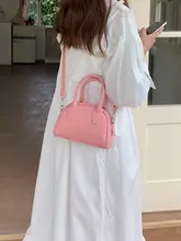 シンプルでスタイリッシュ！ボストンバッグ【女性用・ハンドバッグ・斜め掛け可能】