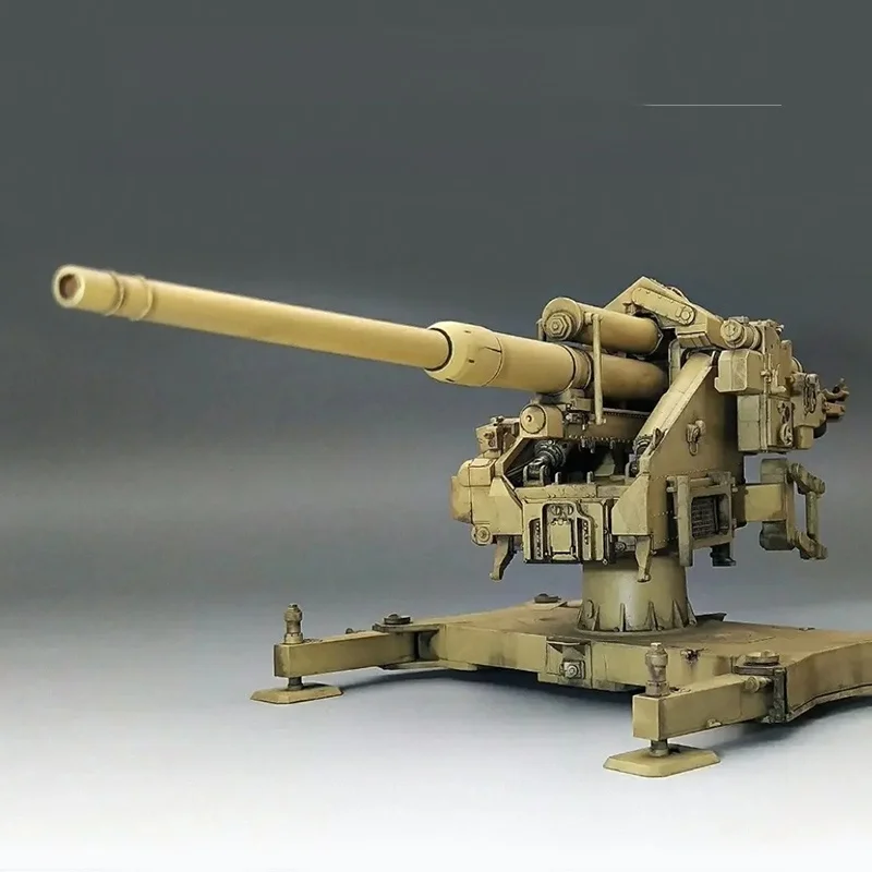 フラック40防空砲とFUMG39Dレーダーの組み立てキット：1:35スケールミリタリーモデルの詳細と実用性