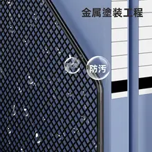 金属製デスクファイルラック【多層設計・A4用・シンプルスタイル】（セットアップ対応）