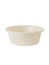 透明な洗面器【大サイズ・厚手プラスチック・家用・学生寮用】