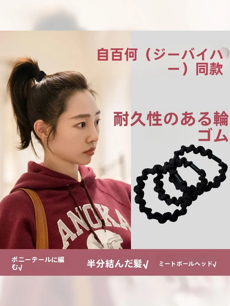 高いポニーテール用ヘアゴム：簡単まとめ髪 ゴムだけの実用性と使い方