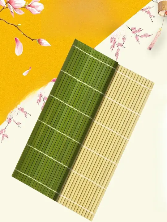 白皮青皮寿司マット【竹製・海苔寿司用・調理器具】（セットアップ対応）