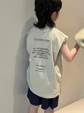 子供用ノースリーブTシャツ【夏用・おしゃれ・男女兼用】