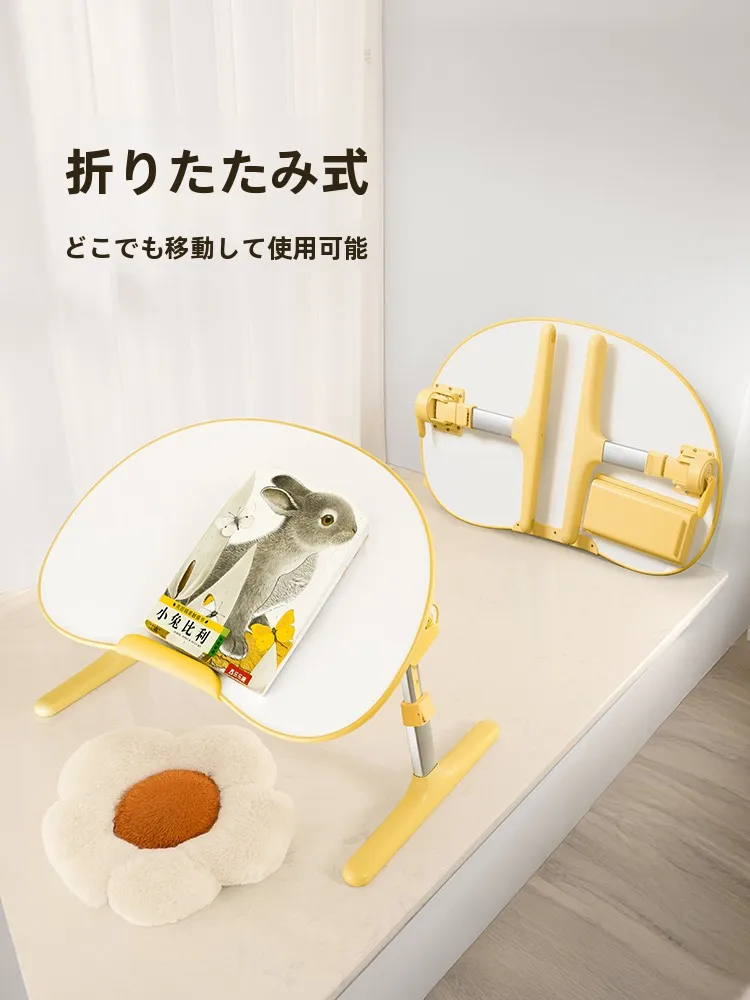 3歳誕生日プレゼント 実用的 おすすめ：XGear 子供用ベッドサイド折りたたみテーブルの高さ調整機能と実際の使い方