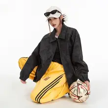 春秋用 アメリカンヴィンテージレザージャケット【ゆったりカジュアル・オープンフロント・女性用】