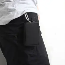 防水機能付きマルチケース 手持ちコインポーチ【菱形模様・ポケットに最適】