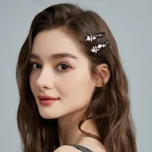 洗練されたデザイン！ダックビルクリップ【華やかなカラー・ヘアアクセサリー・誕生日ギフト】