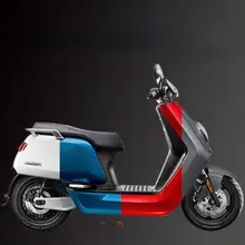 小牛 N1S 電動バイク【ホワイト・レッド・塗装済み・組み立て不要】