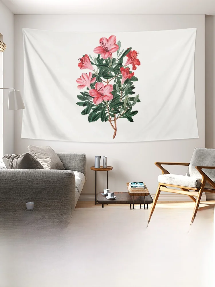 お花紙 壁面飾り をどう選ぶ？手描きの石楠花アートがもたらす、心に響く空間の作り方