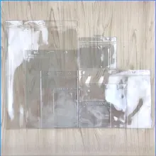 PVC製 薄型両面透明プラスチック名刺ホルダー【A4/A5サイズ対応・6枚入り】