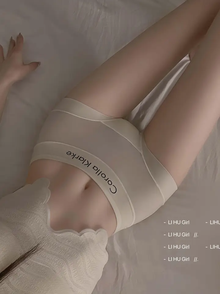 通気性のあるアイスシルク四角パンツ【女性用・薄手・快適・中高腰・シンプルデザイン】