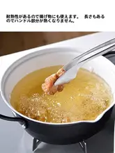 304ステンレス鋼製食器用トング【アウトドア・焼肉・耐熱仕様】