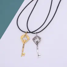 アンティーク風キーネックレス【カップル向け・シンプルデザイン・アニメ関連アクセサリー】