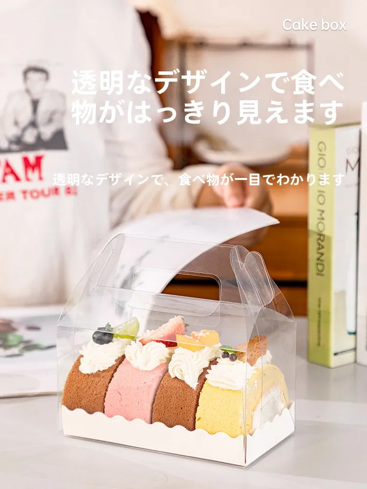 ホールケーキ箱をどう選ぶ？透明な浮雲柄のスイス風ボックスが、季節の贈り物に最適な理由
